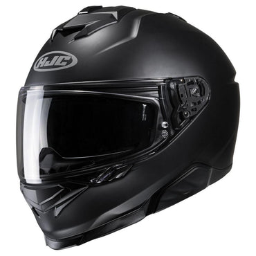 HJC I71 Advanced Polycarbonate Shell Helmet with Sun Shield - Semi Flat Black