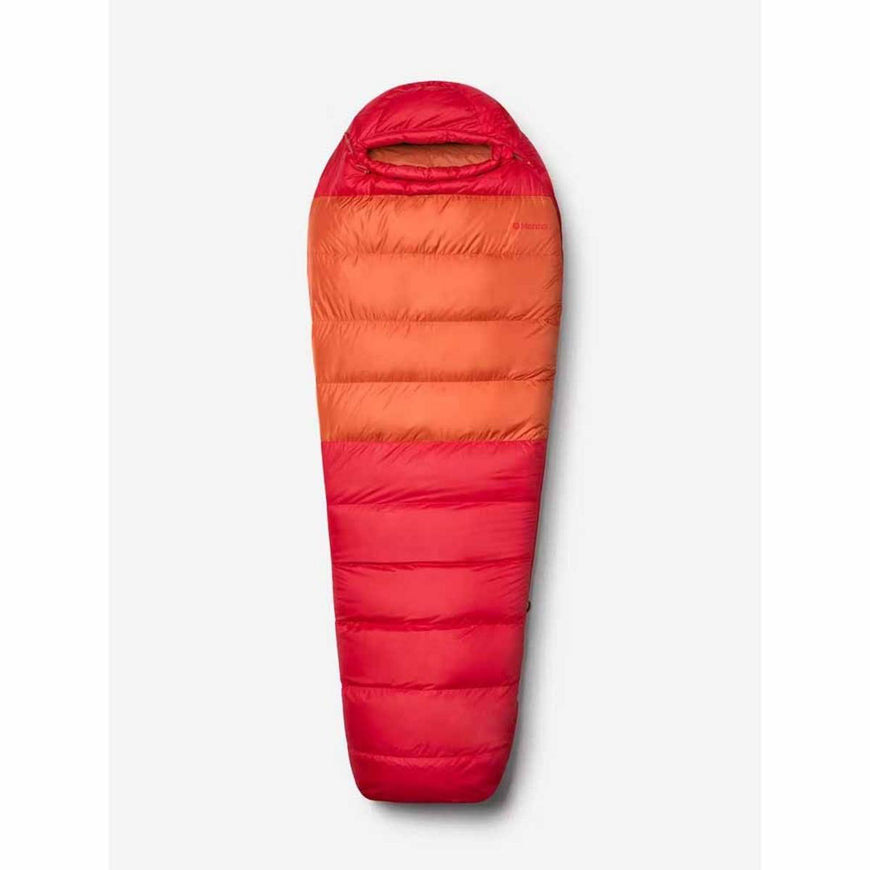 Marmot Lost Coast 40 Left Zipper Sleeping Bag - Team Red/Auburn