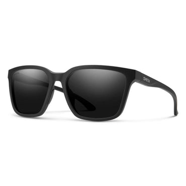 Smith Optics Shoutout Sunglasses ChromaPop Polarized Black - Matte Black Frame