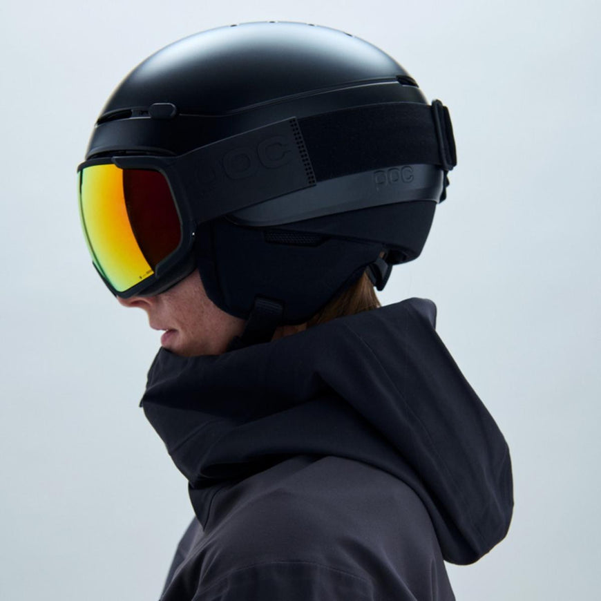 POC Meninx Ski Helmet - Uranium Black Matt