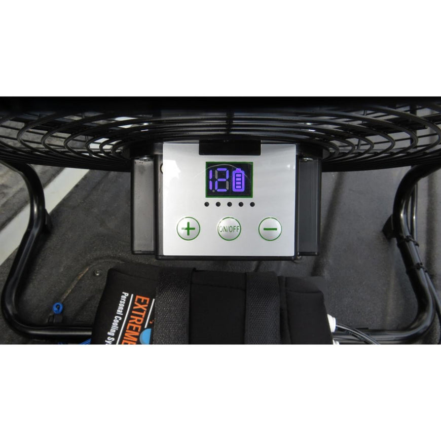 ExtremeMIST 3-n-1 Portable Misting Fan with Solar Panel, Mist Pump and 16ft Mist Line Attachment