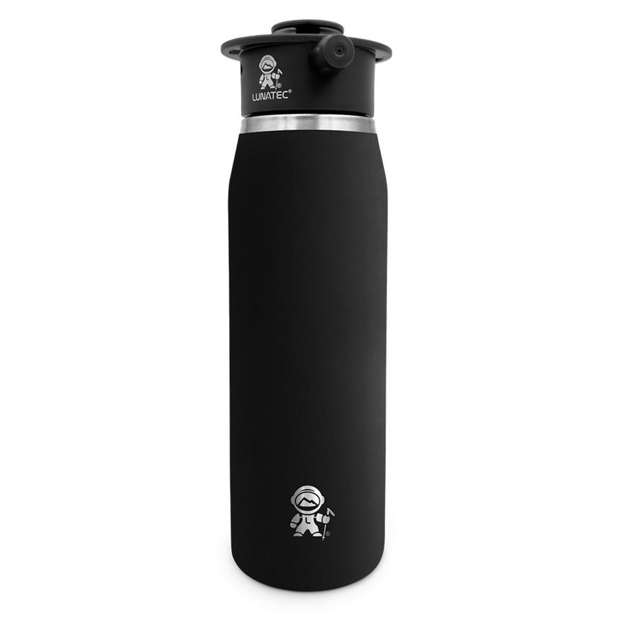 Lunatec 1000ml Insulated SS Mist Shower & Drink Water Bottle