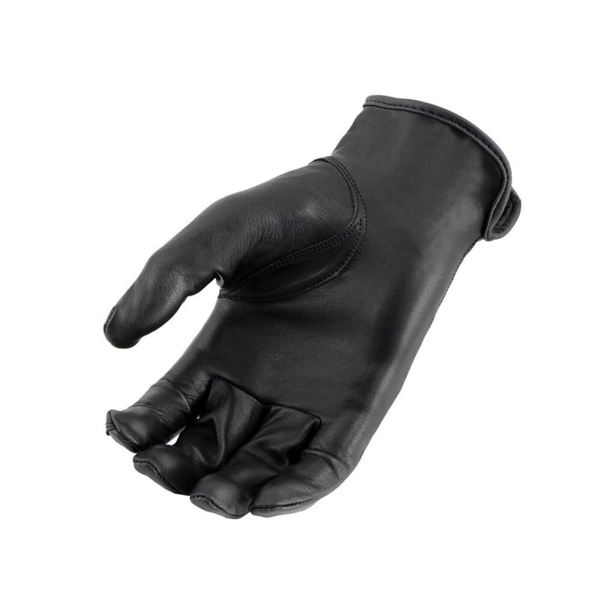 Milwaukee Leather Women's Cool-Tec Leather Motorcycle Rider Unlined Gloves with Sinch Wrist Closure