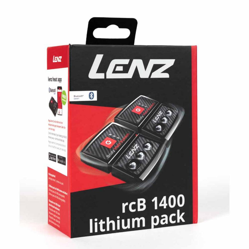 Lenz Heat Socks 5.1 Toe Cap Regular Fit with rcB 1400 Batteries