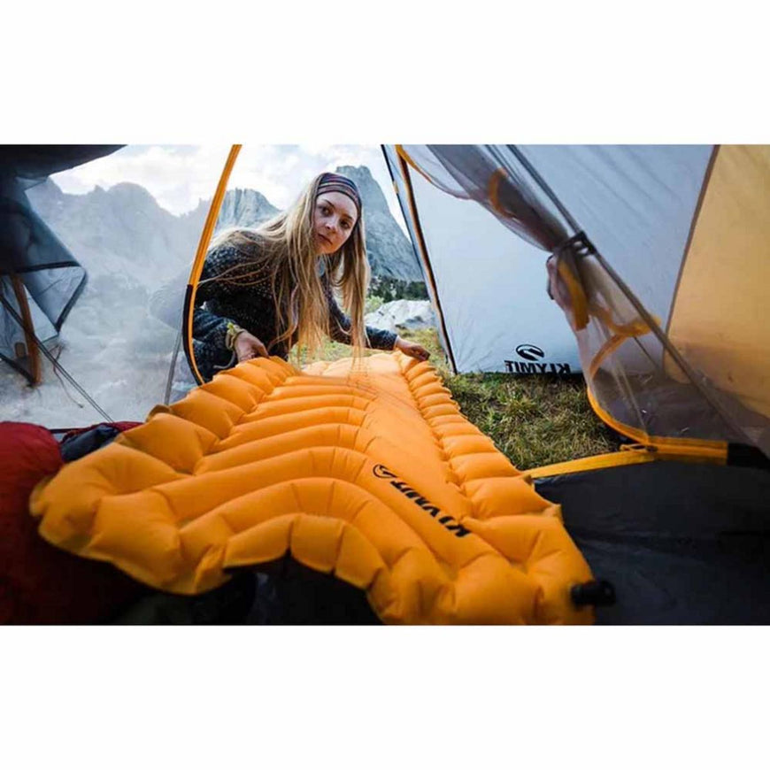 Klymit Insulated Static V Lite Sleeping Pad - Mango Orange