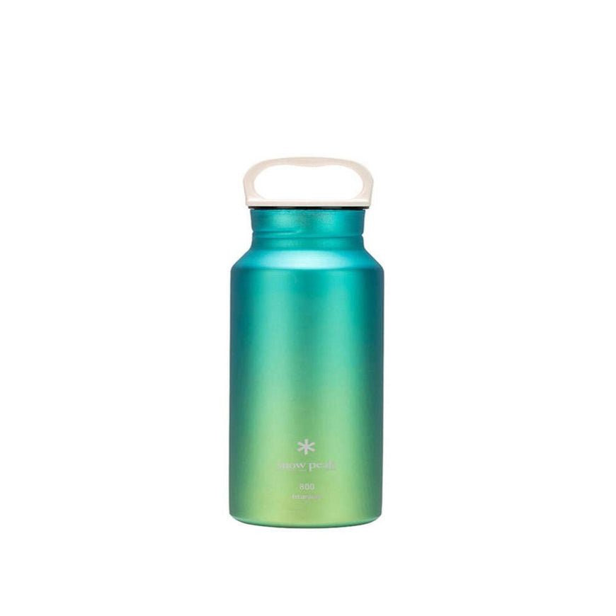 Snow Peak Recycled Titanium Aurora Bottle in 600 ML