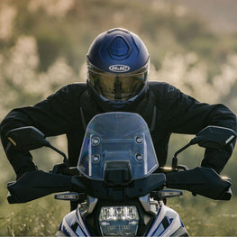 HJC I91 Helmet with Flip-Up Visor - Black