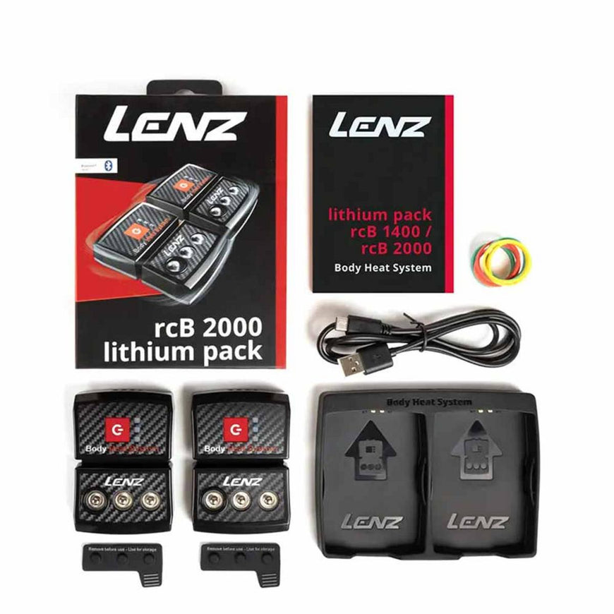 Lenz Heat Socks 5.1 Toe Cap Regular Fit with rcB 2000 Batteries