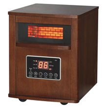 World Marketing Comfort Glow Infrared Quartz Comfort Heater - Chestnut