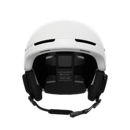 POC Obex MIPS Communication Helmet - Hydrogen White/Fluorescent Orange AVIP