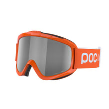 POC POCito Iris Kid's Ski Goggles Partly Sunny Silver Lens - Fluorescent Orange Frame