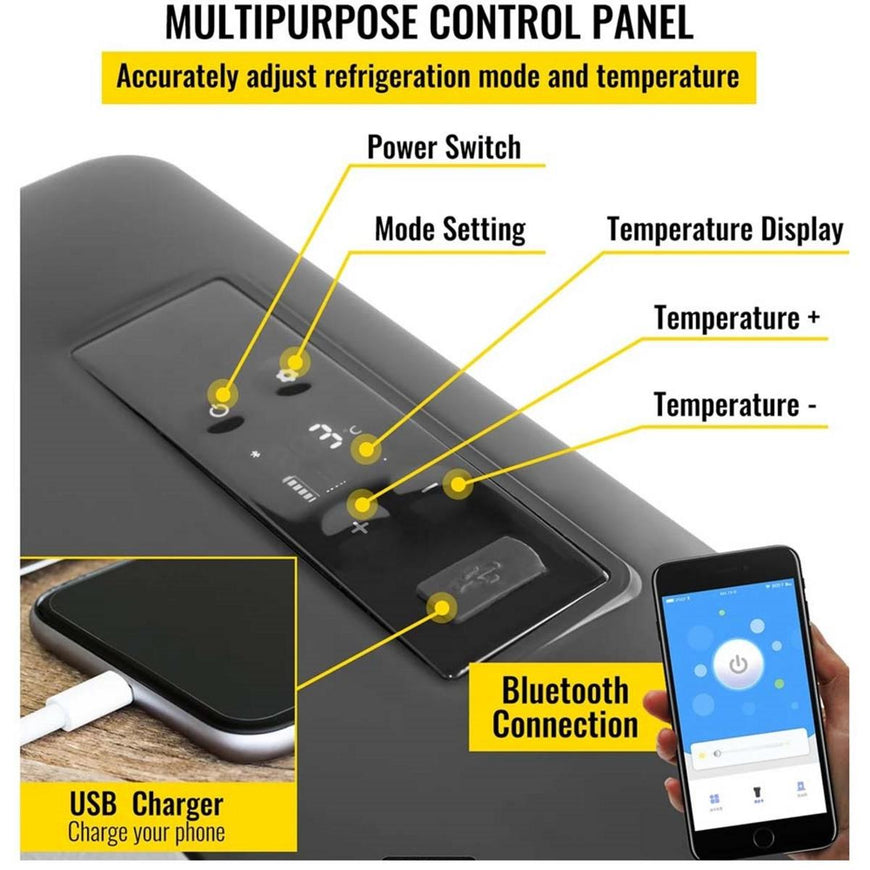 Mattress Cooler Cold Flash 2.0 (60 Watt Compressor; 4 Gallon Water Tank)