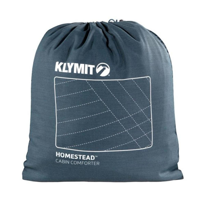 Klymit Homestead Cabin Comforter Blanket Regular - Blue