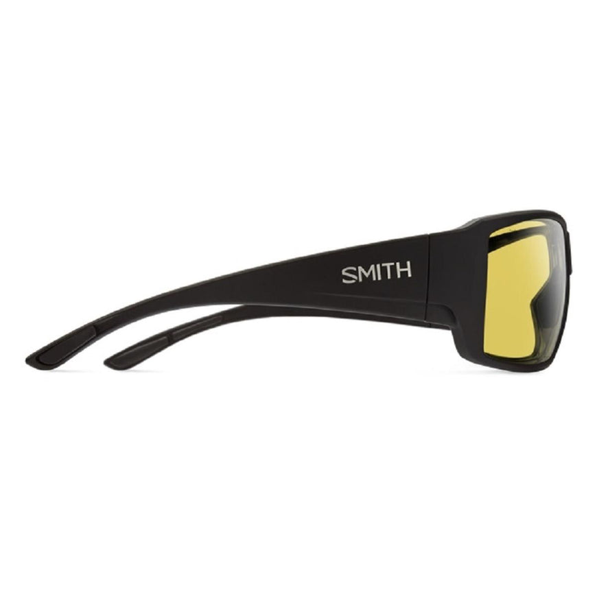 Smith Optics Guide's Choice Sunglasses Chromapop Polarized Low Light Yellow - Matte Black Frame