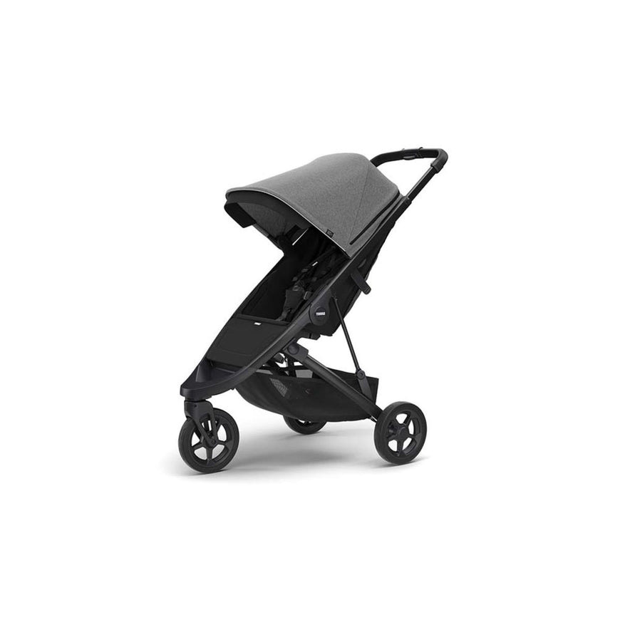 Thule Spring Flexible Stroller - Black/Grey Melange