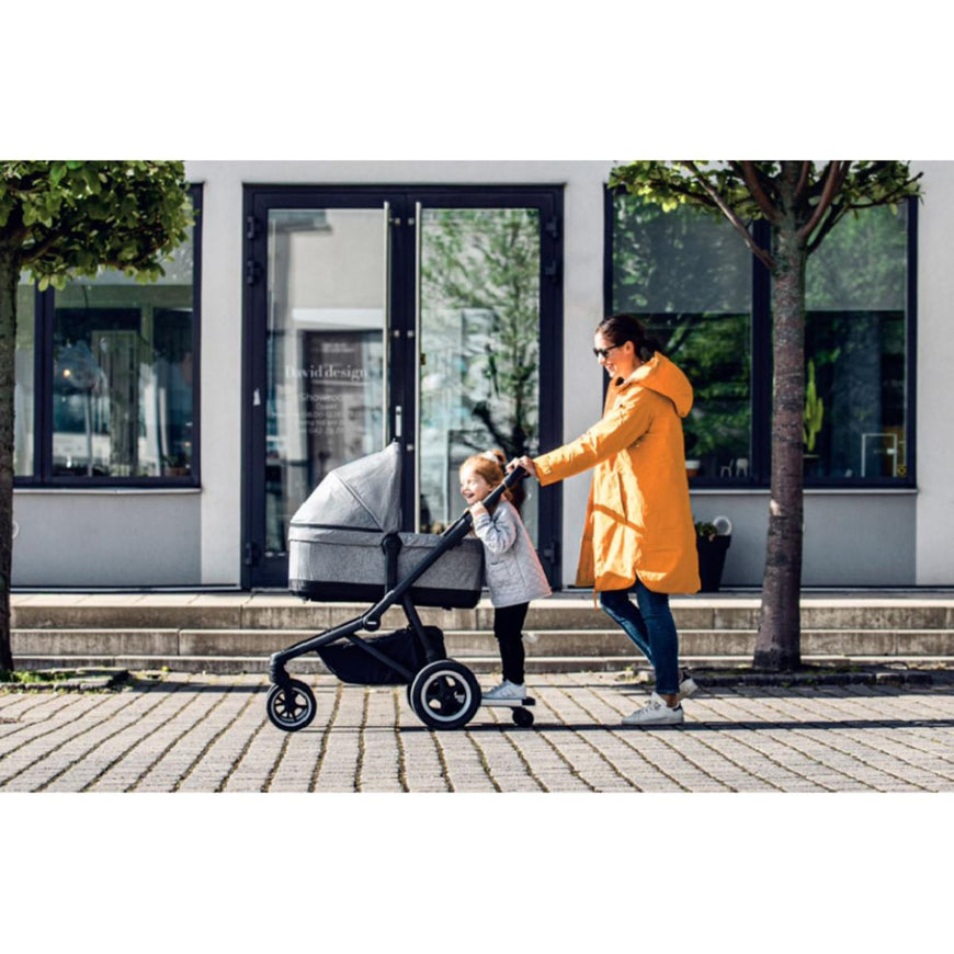 Thule Sleek City Stroller - Gray Melange/Black