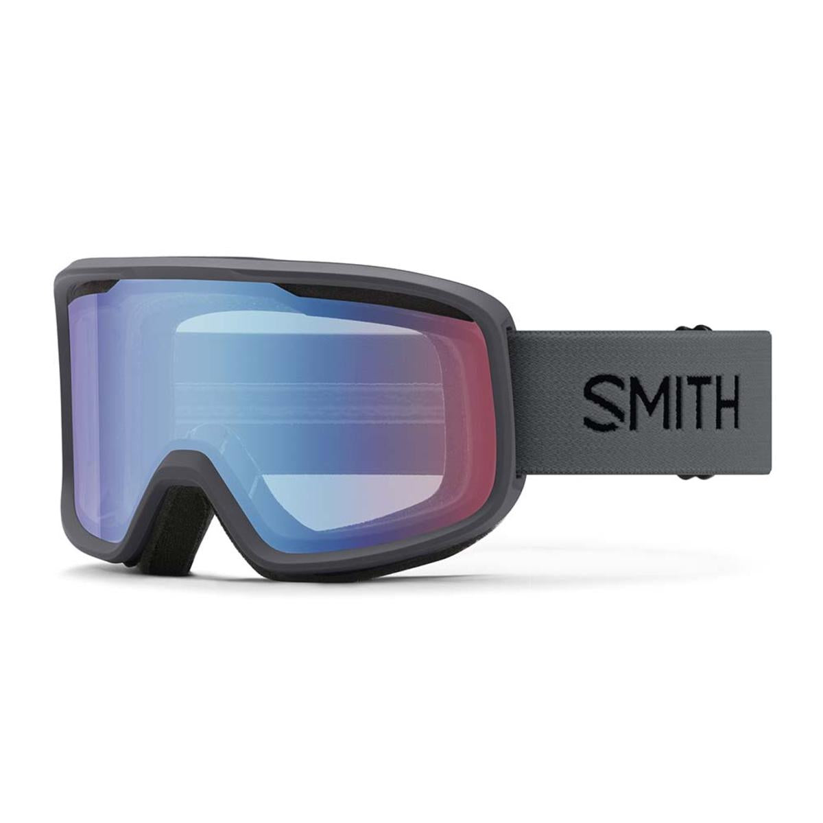 Smith Optics Frontier Goggles Blue Sensor Mirror - Charcoal Frame