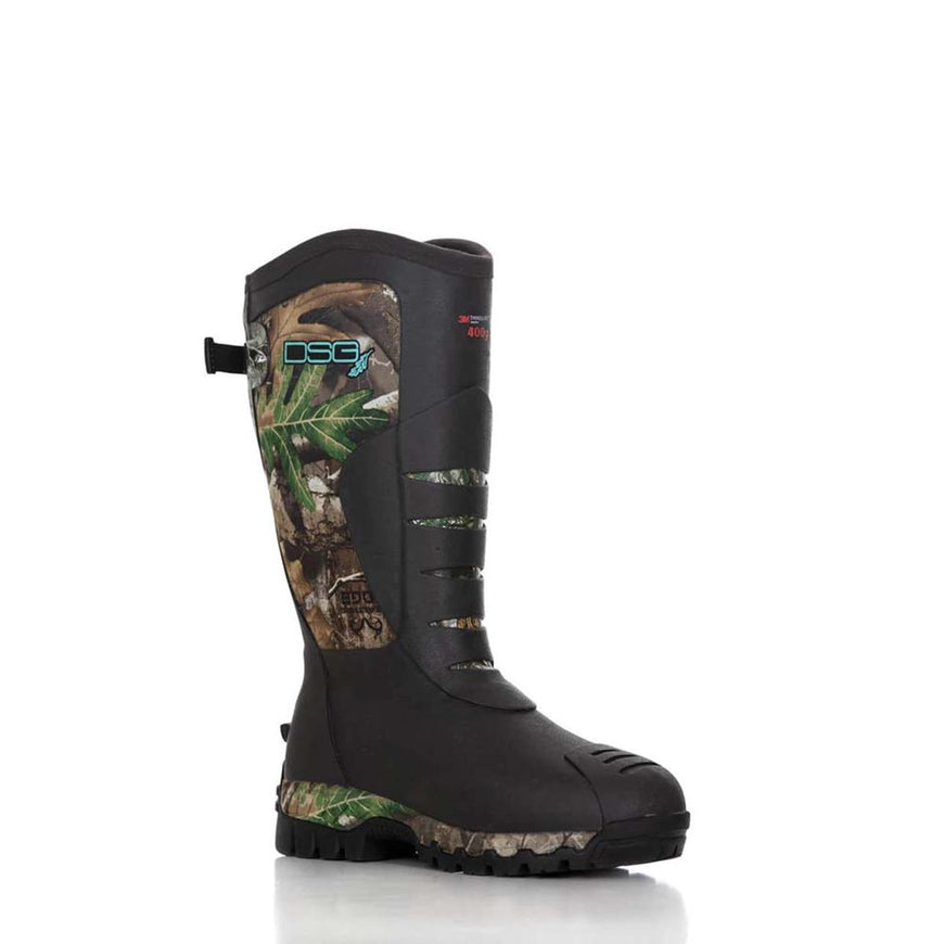 DSG Women's Rubber Hunting Boot 2.0 Insulated - Realtree Edge