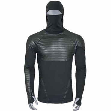 Seirus Men's Heatwave Body Mapped Base Layer Quick Hoodie Top