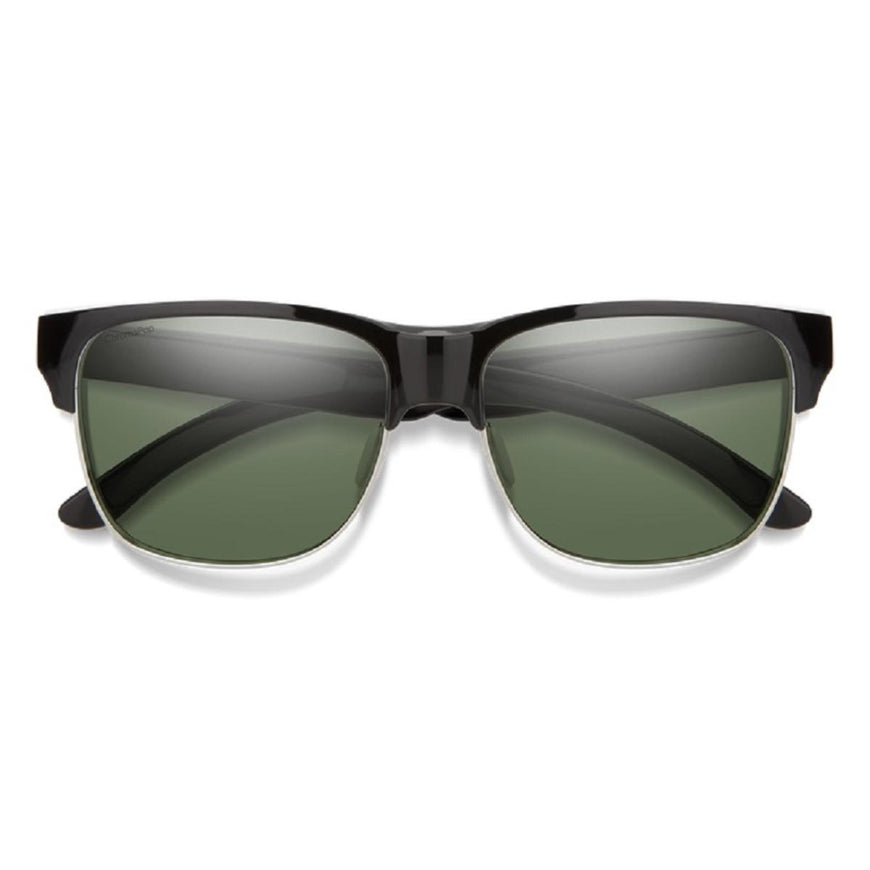 Smith Optics Lowdown Split Sunglasses ChromaPop Polarized Gray Green - Black Frame