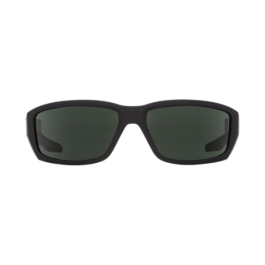 Spy Optic Dirty Mo Soft Matte Black - HD Plus Gray Green Polar