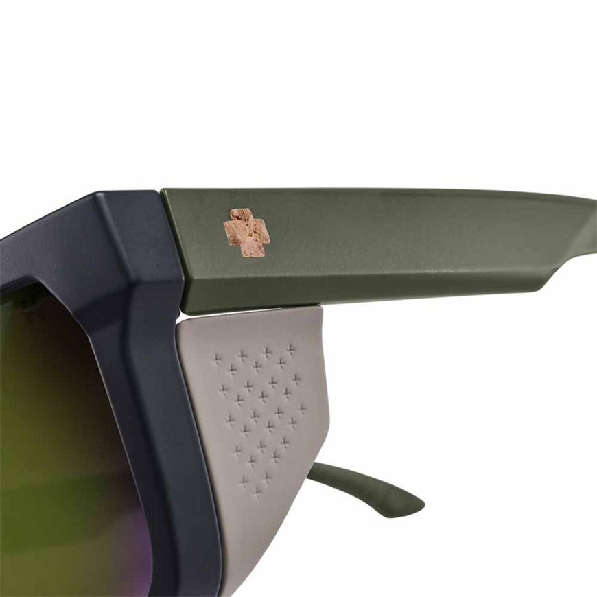 Spy Optic Helm Tech Matte Dark Olive Matte Olive - Happy Bronze Polar Olive Spectra Mirror