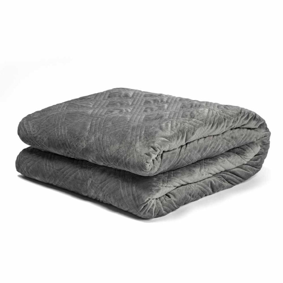 Hush 15 lb Classic Blanket with Duvet Cover - Twin/60x80