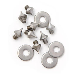 Korkers Triple Threat Sharp Steel Spike Kit, 7mm, 40 Pack - Silver