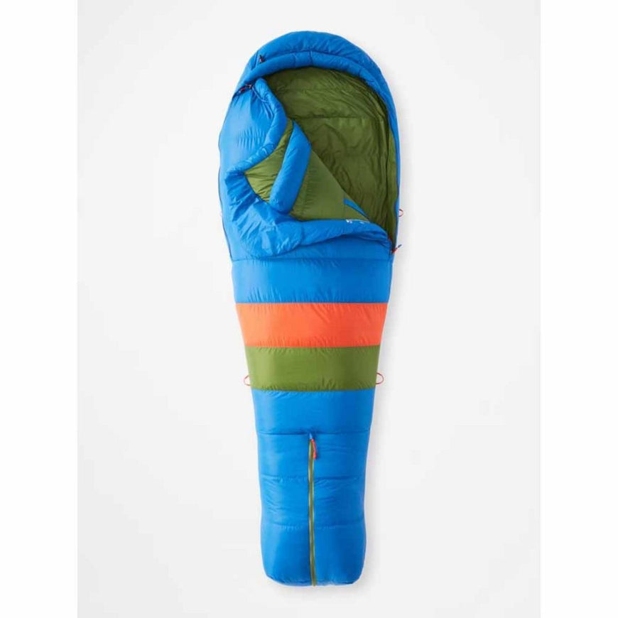 Marmot Men's Sawtooth 15Â° Sleeping Bag - Dark Azure/Foliage