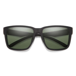 Smith Optics Emerge Sunglasses ChromaPop Polarized Gray Green Mirror - Matte Black Frame