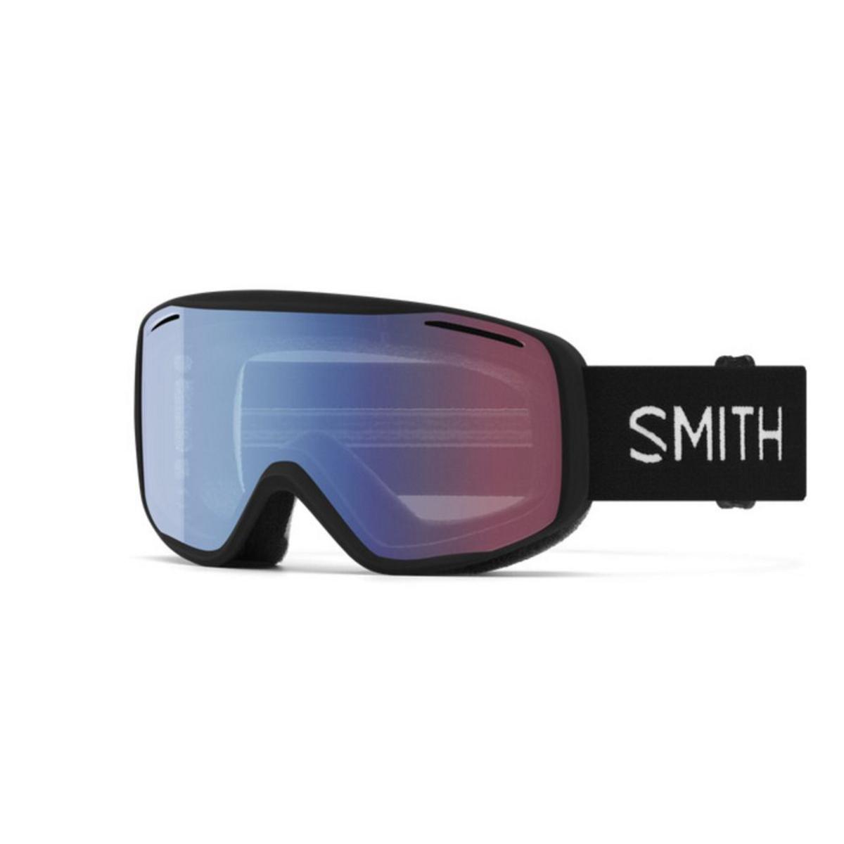Smith Optics Rally Goggles Blue Sensor Mirror - Black Frame