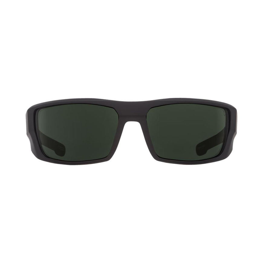 Spy Optic Dirk Soft Matte Black - Happy Gray Green Polar