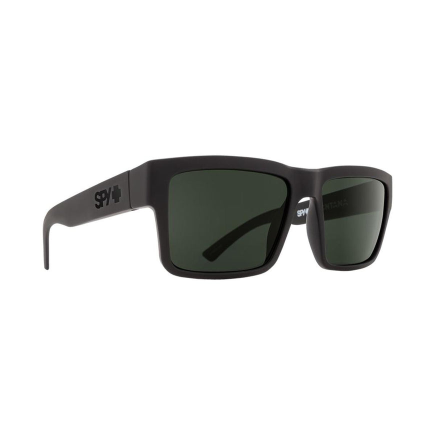 Spy Optic Montana Soft Matte Black - HD Plus Gray Green Polar