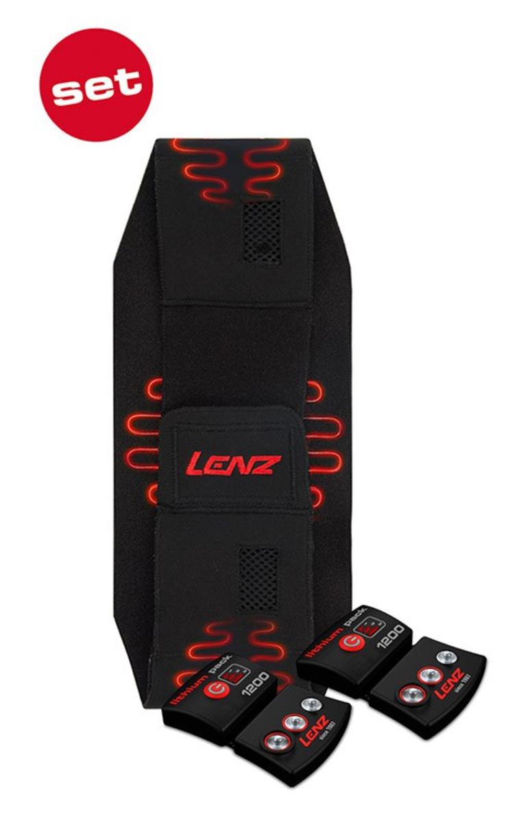 Lenz Heat Glove 7.0 Finger Cap for Unisex with rcB 1200 Batteries