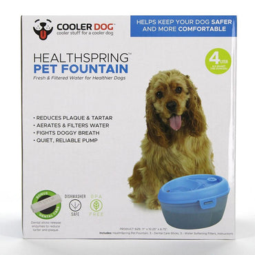 Cooler Dog Healthspring Pet Fountain - 4L (136 oz)