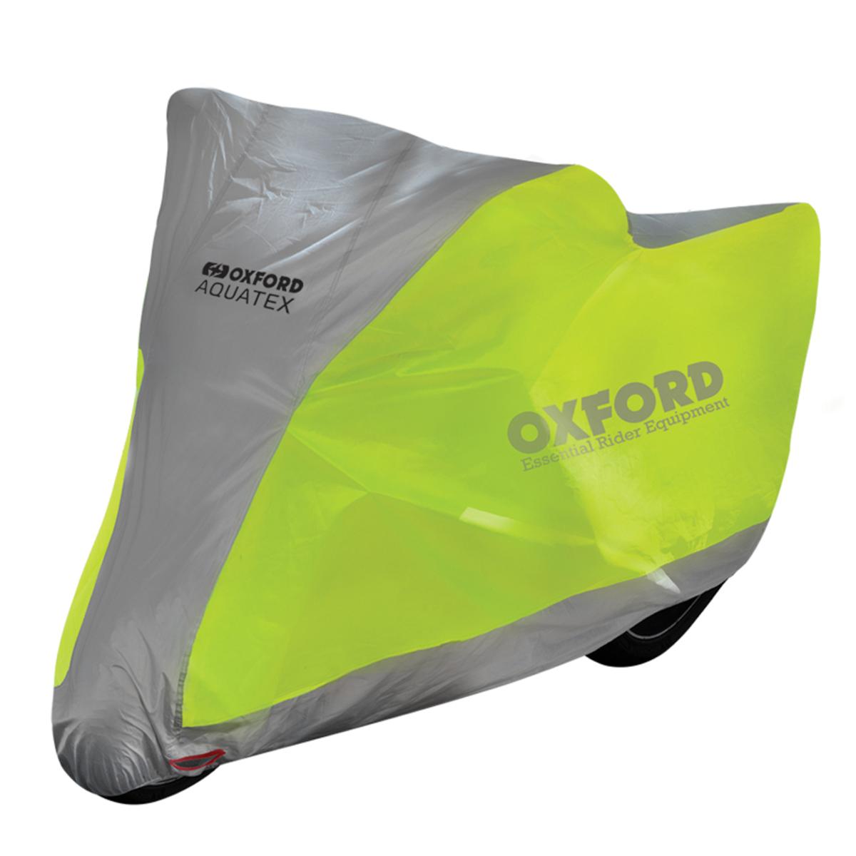 Oxford Aquatex Outdoor Motorcycle Protective Fluorescent Cover - Small