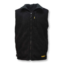 DeWalt Men's Heated Reversible Fleece Vest Kitted with Battery