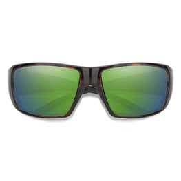 Smith Optics Guide's Choice Sunglasses ChromaPop Glass Polarized Green Mirror - Tortoise Frame