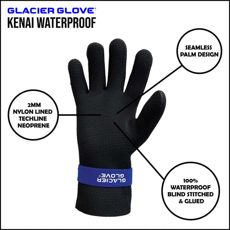 Glacier Glove Kenai Waterproof Gloves