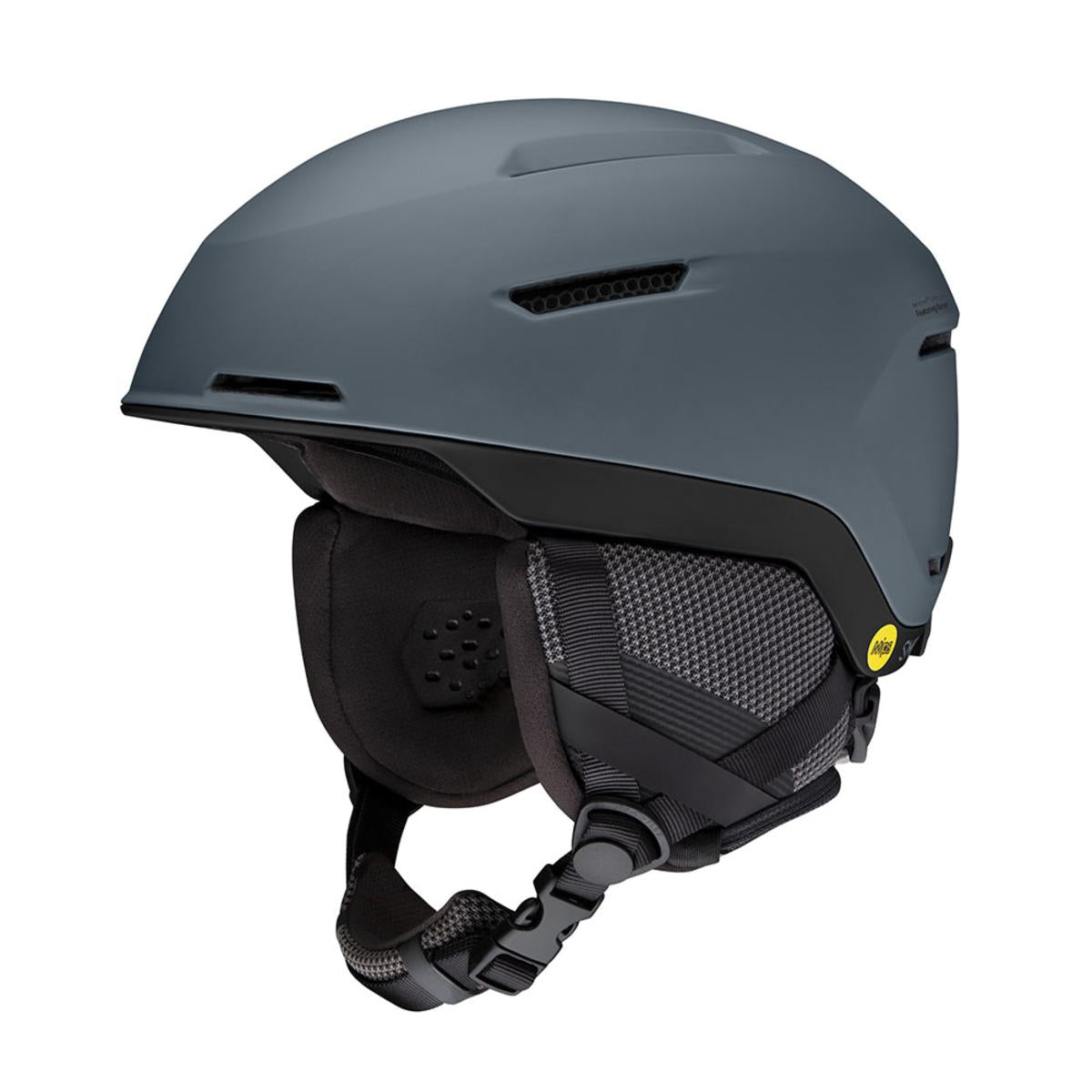 Smith Optics Altus Mips Snow Helmets - Matte Charcoal/Black