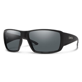 Smith Optics Guide's Choice Sunglasses ChromaPop Glass Polarized Gray - Matte Black Frame