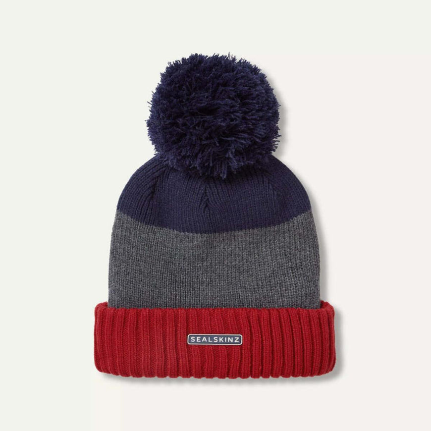 SealSkinz Flitcham Waterproof Cold Weather Bobble Hat