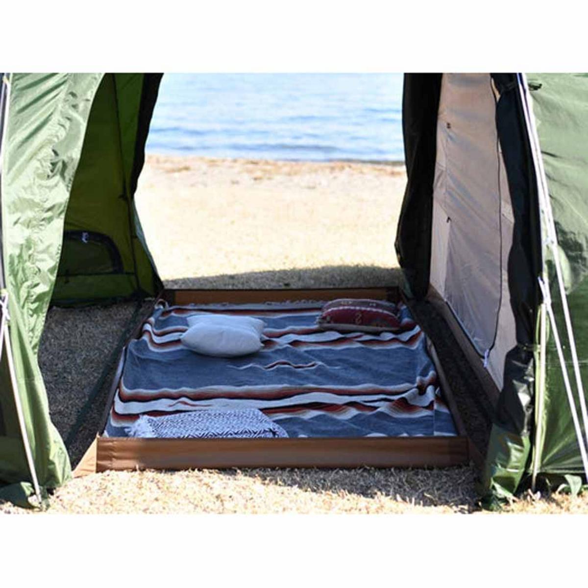DOD Outdoors Kama Zashiki Removable Tent Floor - Small/Brown