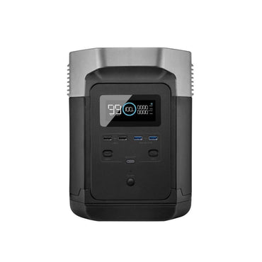 EcoFlow Delta 1300 Portable Power Station - Gray & Black