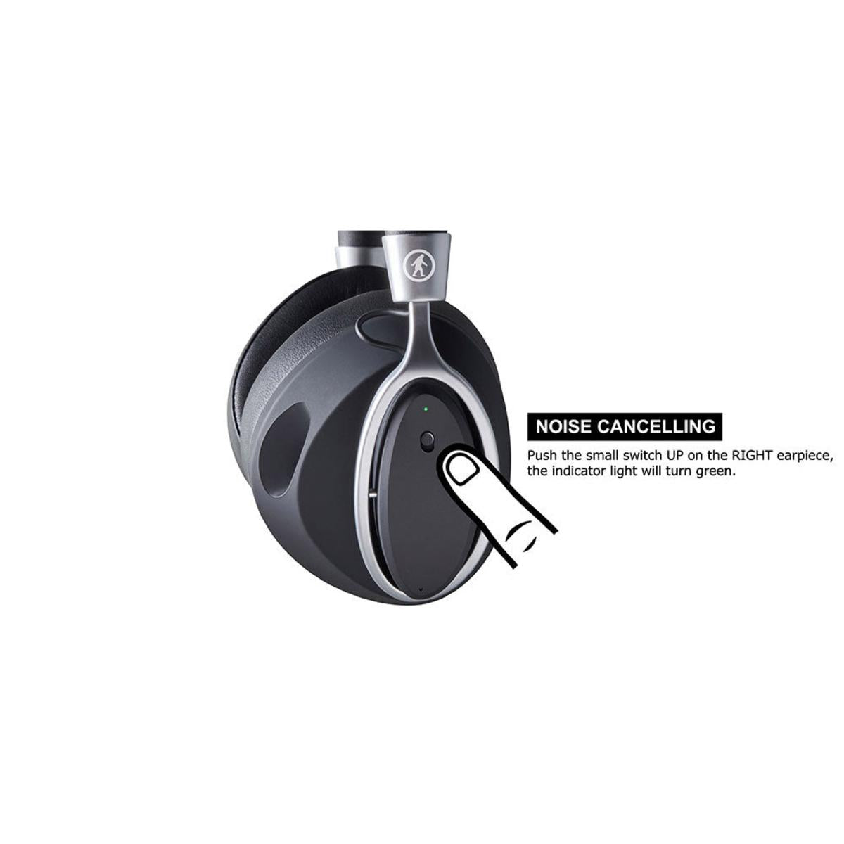 Outdoor Tech Sequoia Wireless Bluetooth Headphones - Black