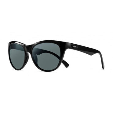Revo Women's Barclay Cat Eye Sunglasses Graphite Lens with Black Frame