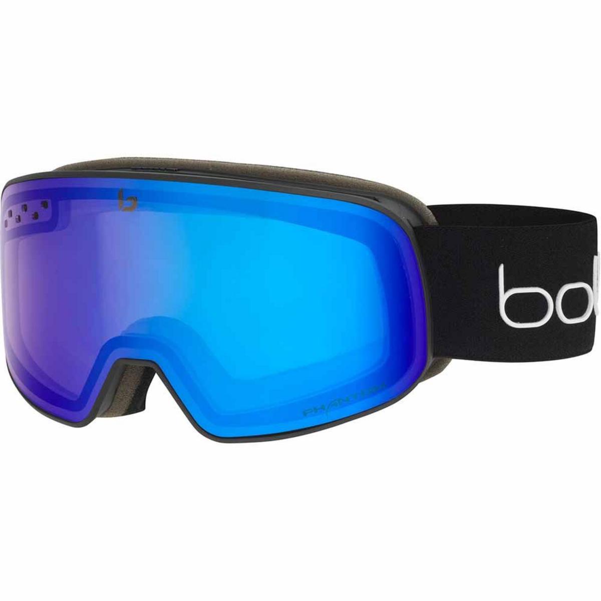 Bolle Nevada Small Goggle Black Corp Matte - Phantom+ Blue Semi-Polarized Photochromic