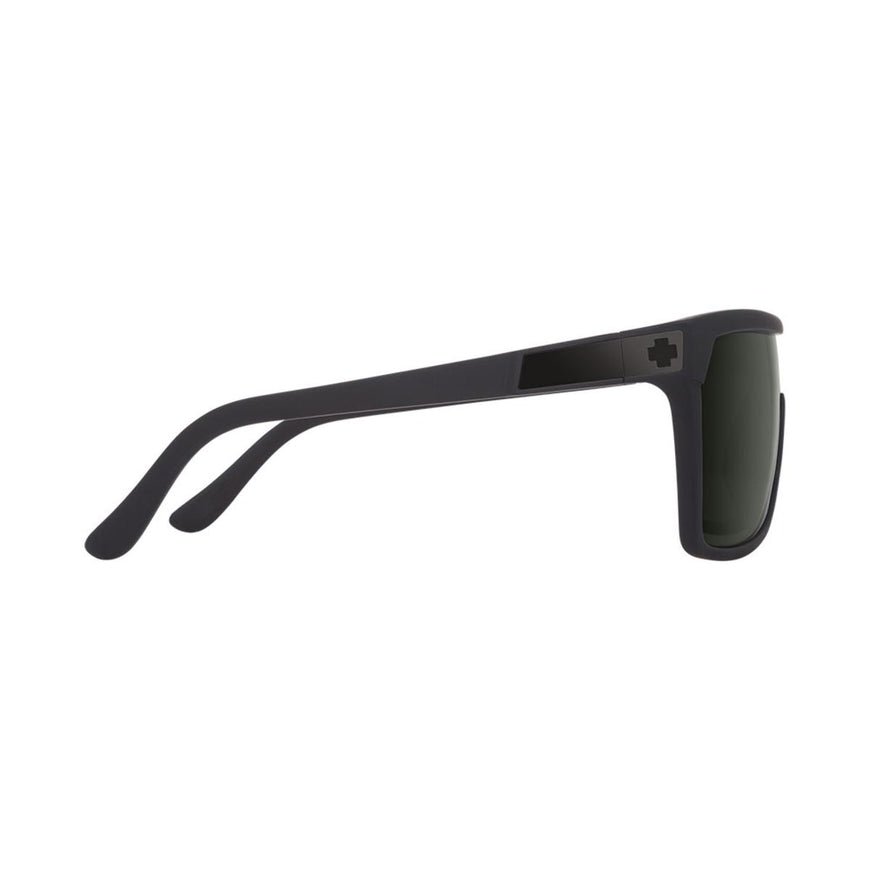 Spy Optic Flynn Soft Matte Black - HD Plus Gray Green