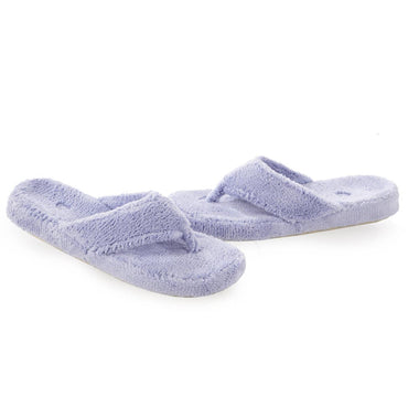 ACORN Women's Spa Thong Slippers - Periwinkle