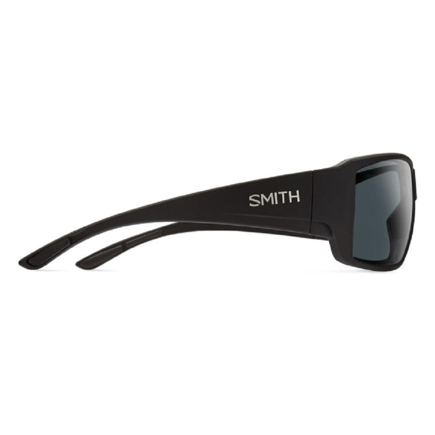 Smith Optics Guide's Choice Sunglasses ChromaPop Glass Polarized Gray - Matte Black Frame